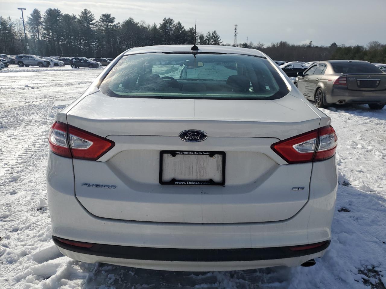 2014 Ford Fusion VIN 1FA6P0H73E5356868 Copart auction photo, front end / minor dent/scratches damage thumbnail 6
