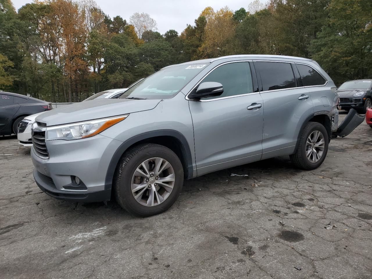 2015 Toyota Highlander VIN 5TDKKRFH3FS089931
