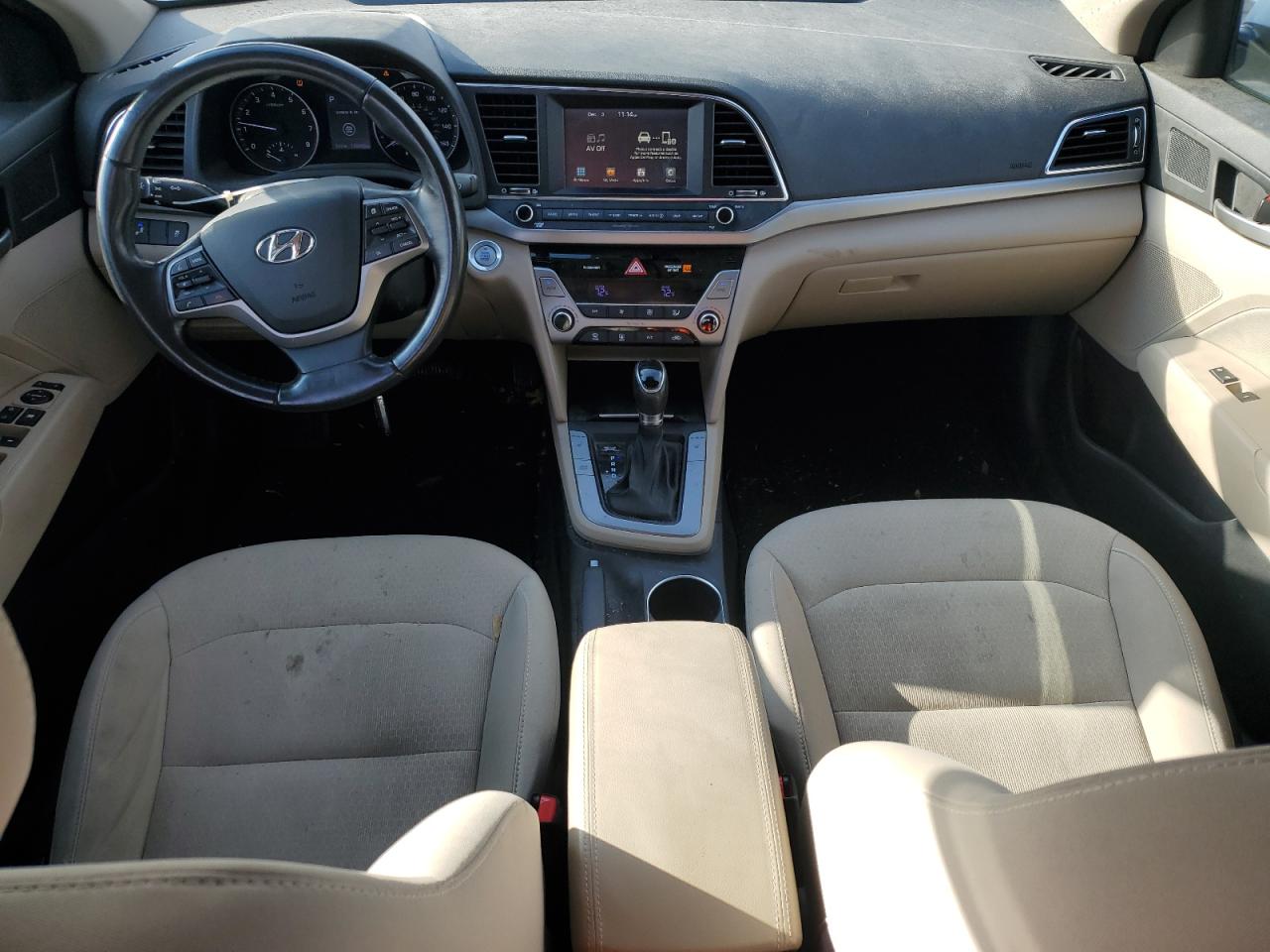 2017 Hyundai Elantra VIN 5NPD84LFXHH017968 Copart auction photo, side damage thumbnail 8