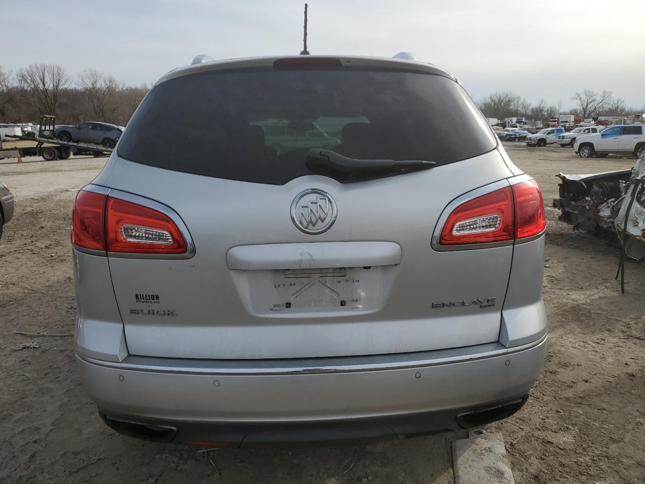 2014 Buick Enclave VIN 5GAKVBKDXEJ217161 Copart auction photo, mechanical / normal wear damage thumbnail 6