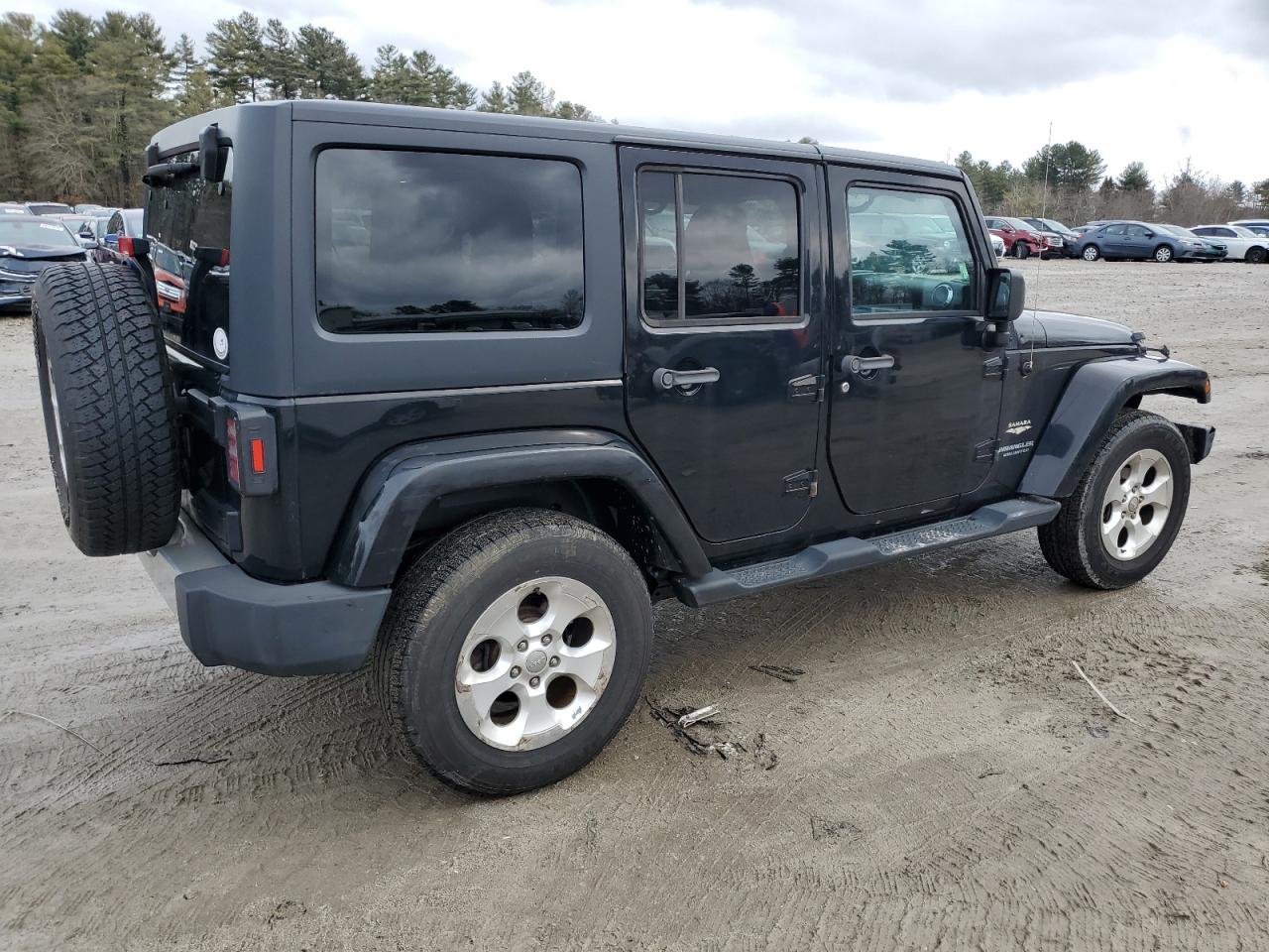 2015 Jeep Wrangler VIN 1C4HJWEG2FL602835 Copart auction photo, mechanical damage thumbnail 3