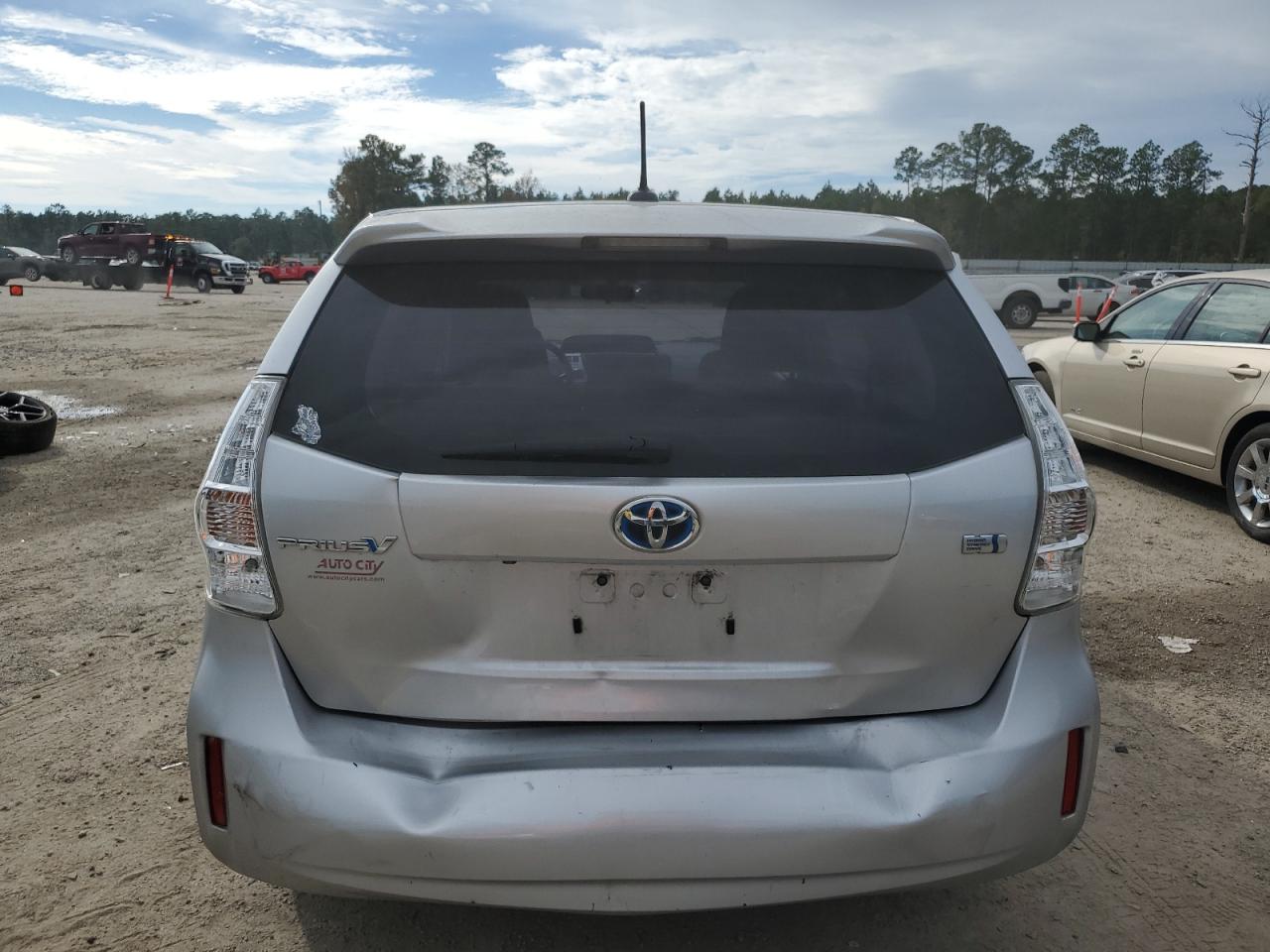 2012 Toyota Prius VIN JTDZN3EU8C3028539 Copart auction photo, all over damage thumbnail 6