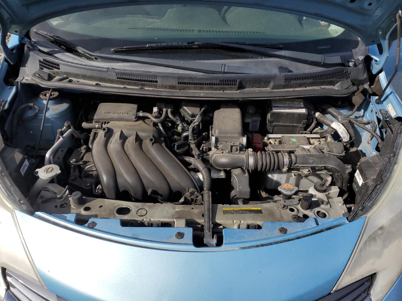 2014 Nissan Versa VIN 3N1CE2CPXEL409493 Copart auction photo, rear end damage thumbnail 11