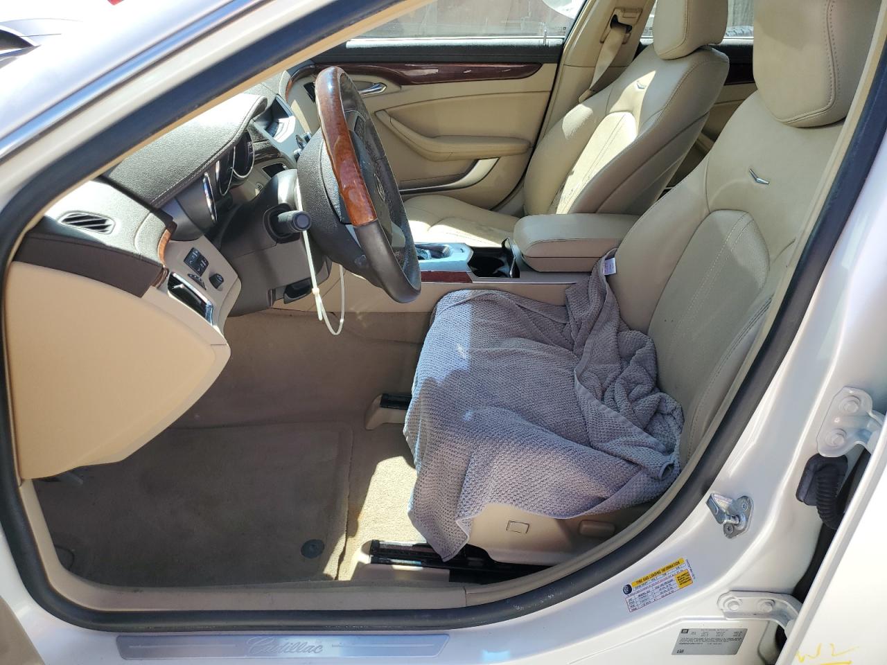 2011 Cadillac CTS VIN 1G6DE5EY0B0110213 Copart auction photo, water/flood damage thumbnail 7