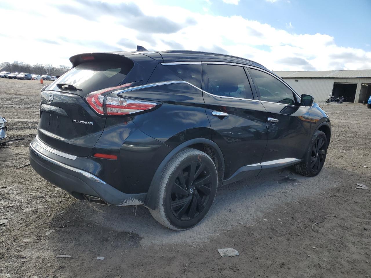 2017 Nissan Murano VIN 5N1AZ2MG8HN150297 Copart auction photo, front end damage thumbnail 3