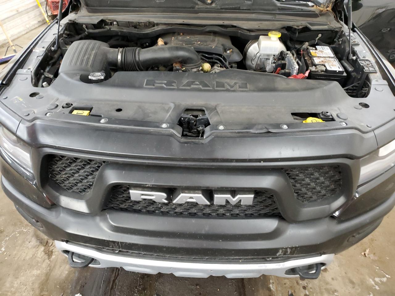 2019 RAM 1500 VIN 1C6SRFLT4KN839055 Copart auction photo, front end damage thumbnail 11