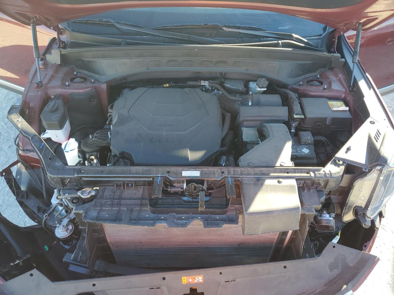 2024 KIA Telluride VIN 5XYP64GC1RG492727 Copart auction photo, rear end / front end damage thumbnail 12