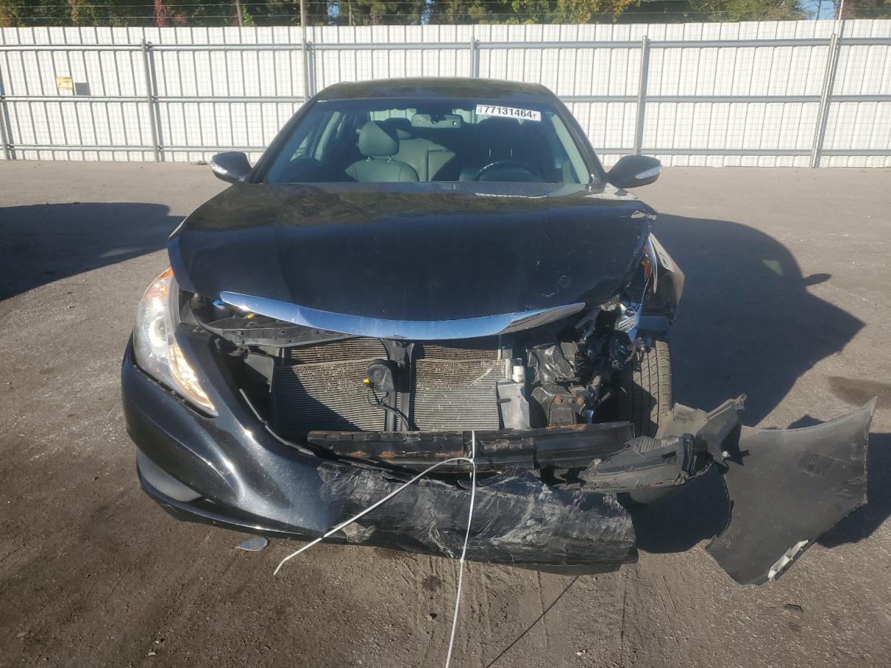 2014 Hyundai Sonata VIN 5NPEC4ACXEH851357 Copart auction photo, front end damage thumbnail 5