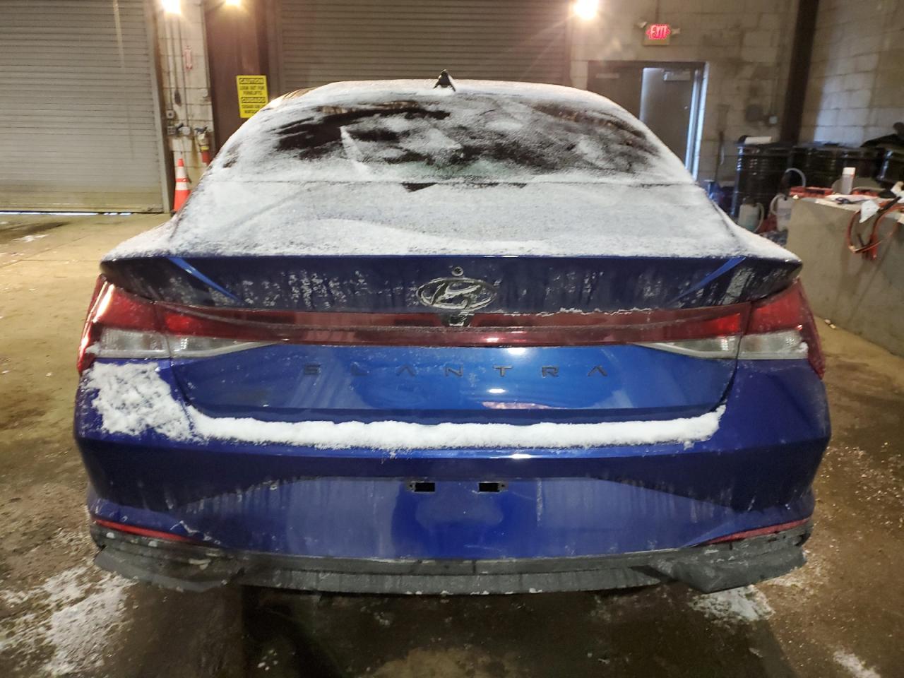 2023 Hyundai Elantra VIN 5NPLS4AG0PH093710 Copart auction photo, front end / minor dent/scratches damage thumbnail 6