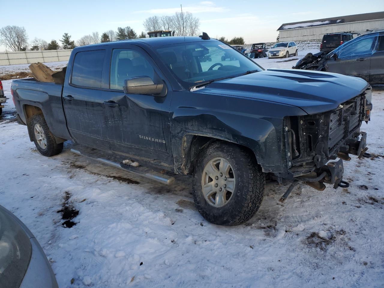 2017 Chevrolet Silverado VIN 1GCUKREC9HF225027 Copart auction photo, front end / undercarriage damage thumbnail 4