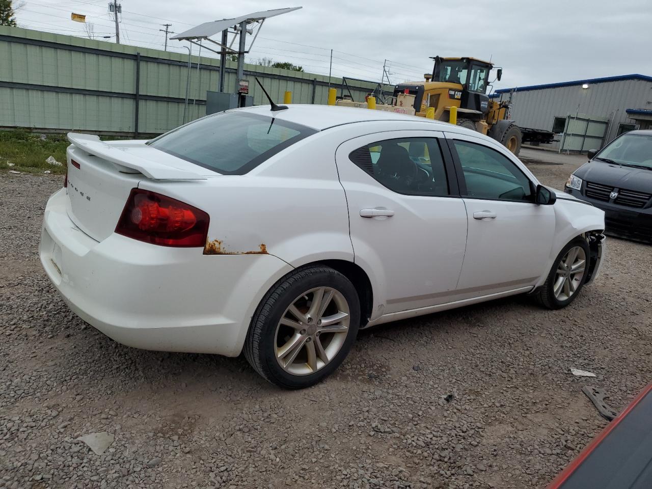 2014 Dodge Avenger VIN 1C3CDZAB6EN166804 Copart auction photo, front end / minor dent/scratches damage thumbnail 3