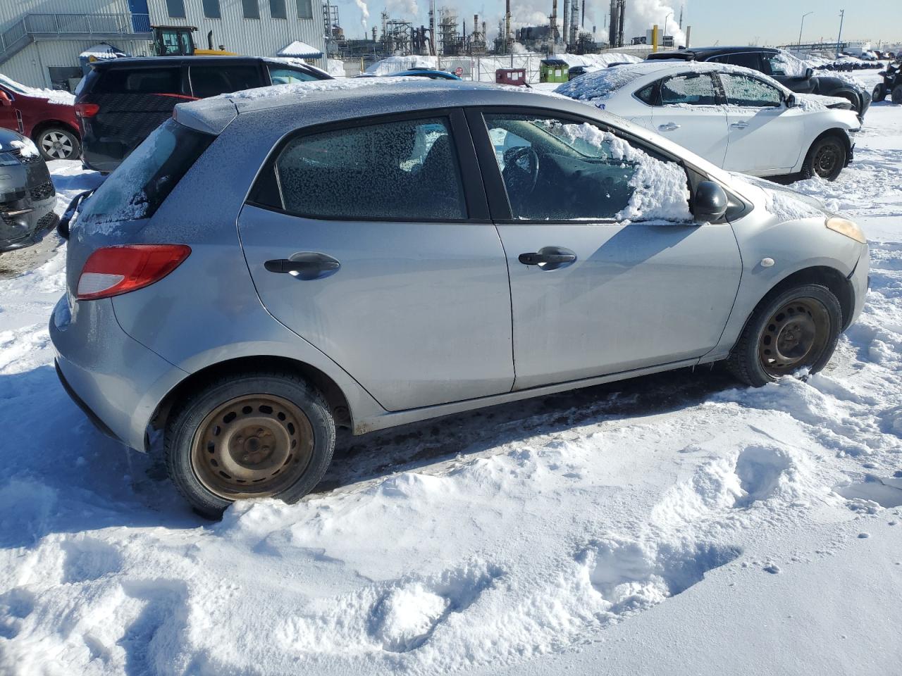 2012 Mazda 2 VIN JM1DE1KY2C0138459 Copart auction photo, front end damage thumbnail 3