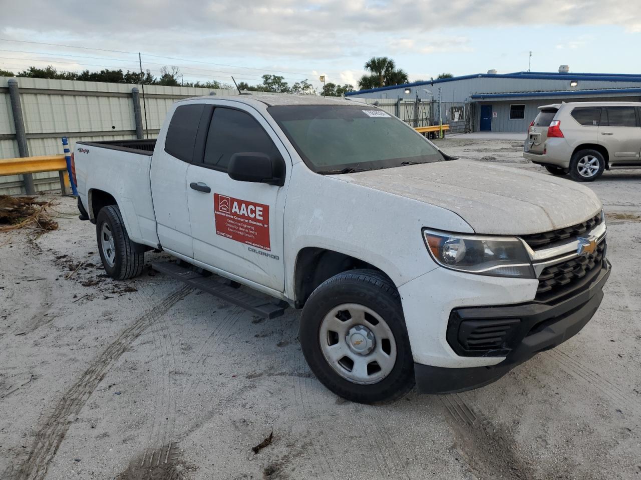 2021 Chevrolet Colorado VIN 1GCHTBEN3M1193688 Copart auction photo, rear end damage thumbnail 4