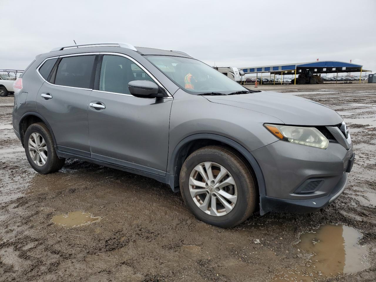2016 Nissan Rogue VIN KNMAT2MV4GP702854 Copart auction photo, side / minor dent/scratches damage thumbnail 4