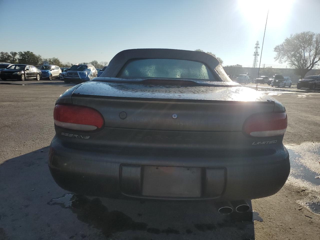 2000 Chrysler Sebring VIN 3C3EL55H7YT243932 Copart auction photo, front end / side damage thumbnail 6
