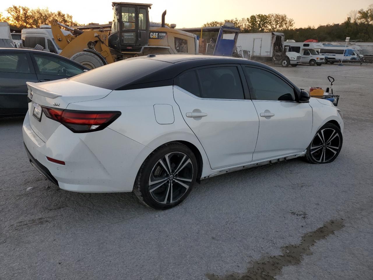 2021 Nissan Sentra VIN 3N1AB8DV0MY210874 Copart auction photo, front end / undercarriage damage thumbnail 3