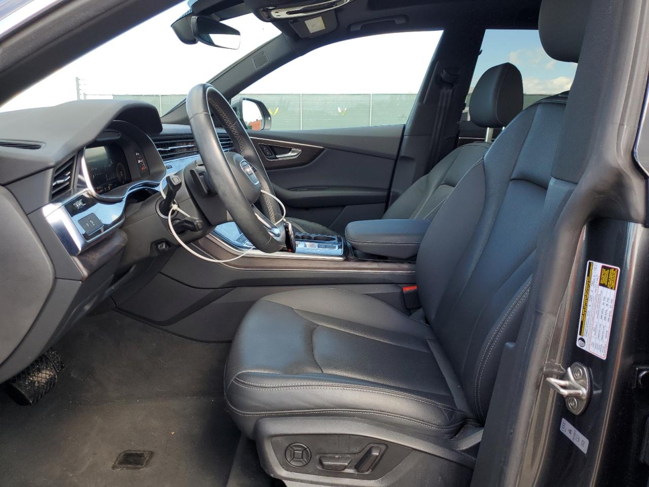 2021 Audi Q8 VIN WA1EVAF17MD039755 Copart auction photo, rear end / minor dent/scratches damage thumbnail 7
