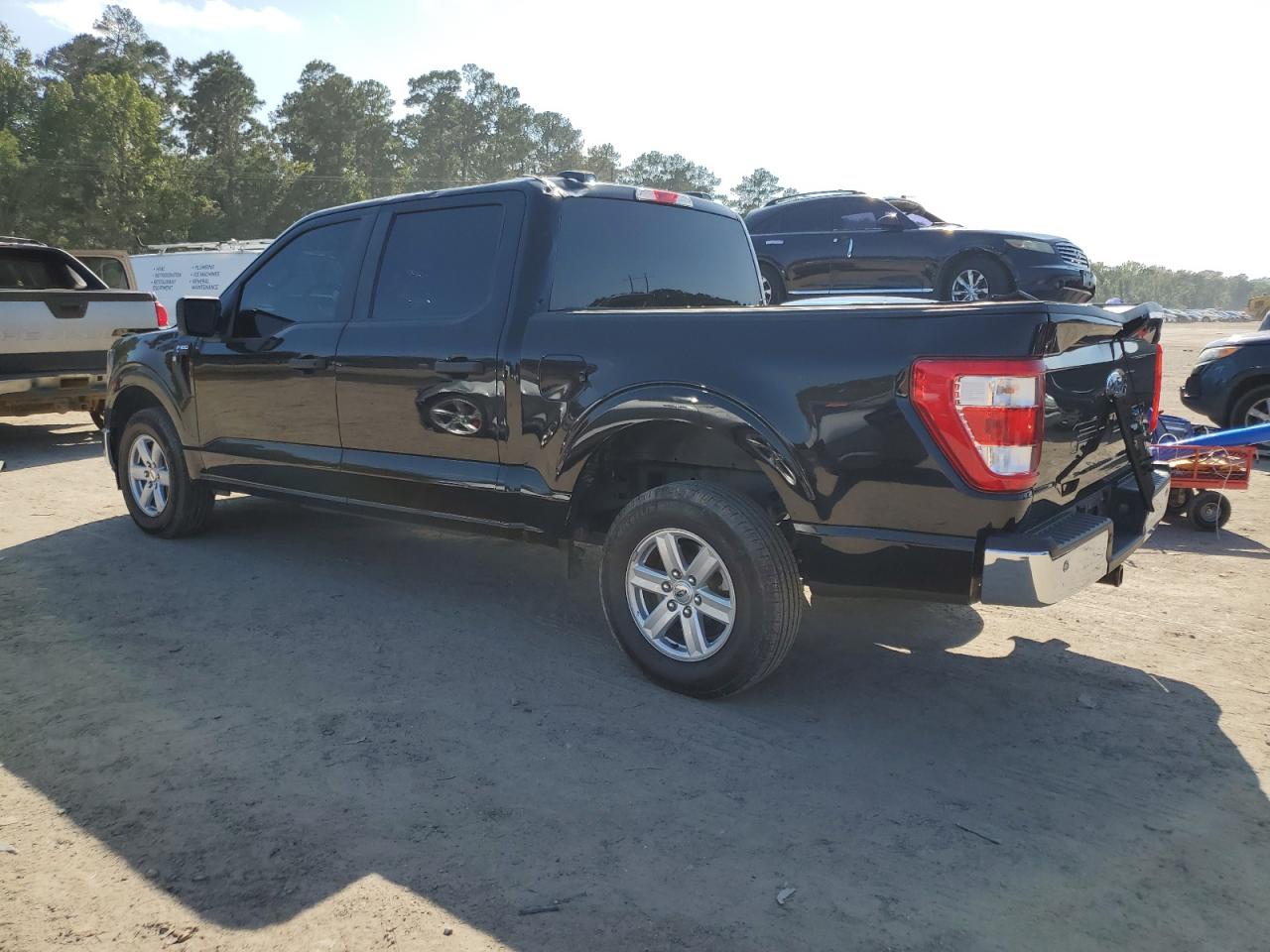 2023 Ford F-150 VIN 1FTEW1C87PKF34185 Copart auction photo, front end damage thumbnail 2
