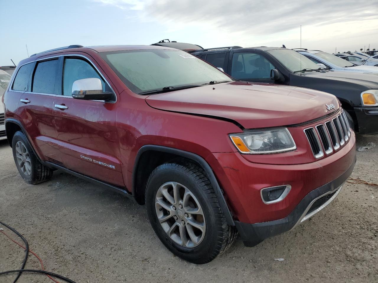 2014 Jeep Grand Cherokee VIN 1C4RJEBG3EC536460 Copart auction photo, water/flood damage thumbnail 4
