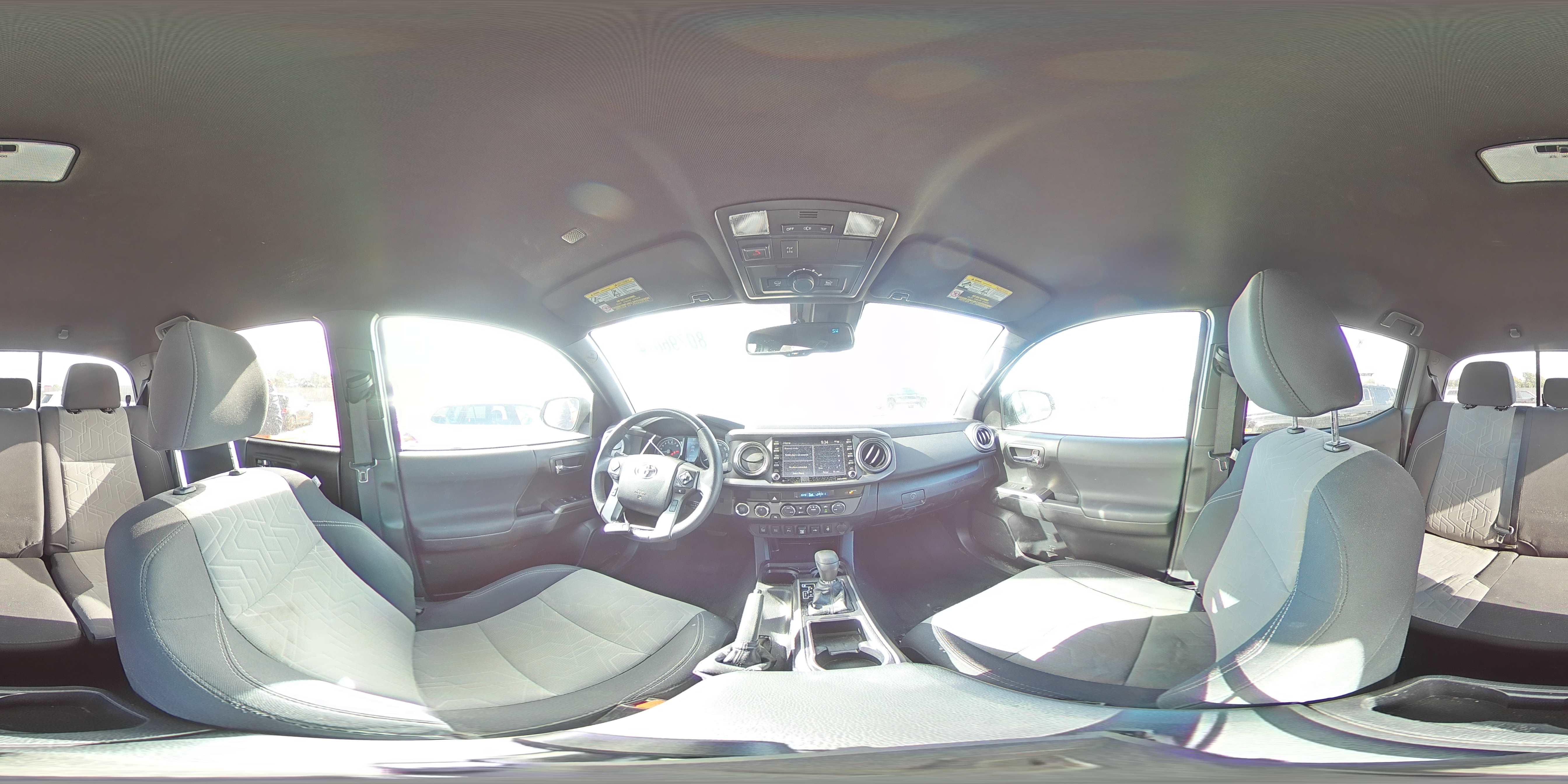 2021 Toyota Tacoma VIN 3TMCZ5AN1MM447112 Copart auction photo, rear end / front end damage thumbnail 13