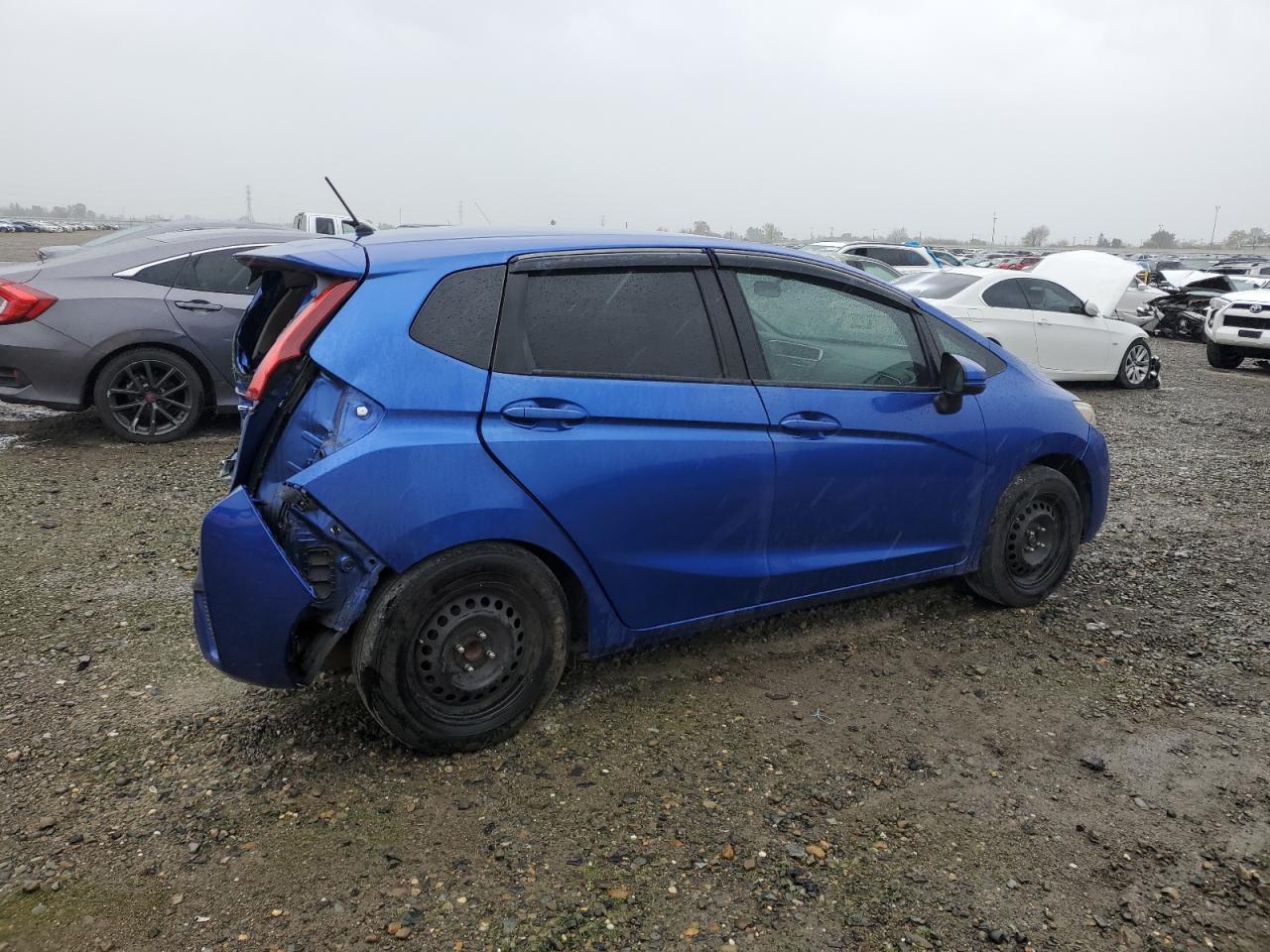 2016 Honda Fit VIN JHMGK5H56GX034353 Copart auction photo, rear end damage thumbnail 3