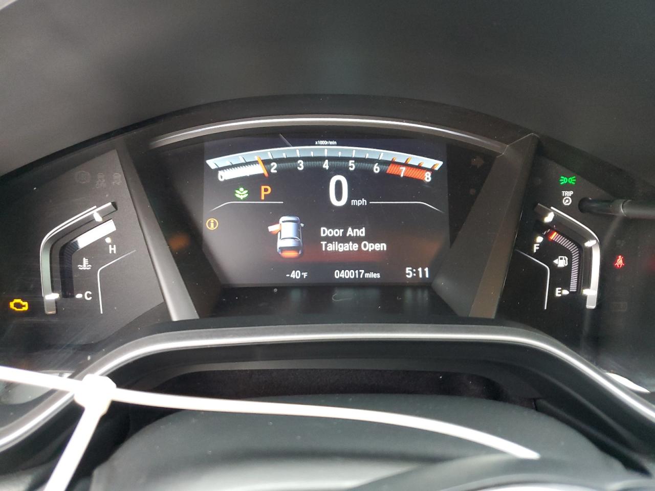 2018 Honda CR-V VIN 7FARW2H86JE101384 Copart auction photo, front end damage thumbnail 9