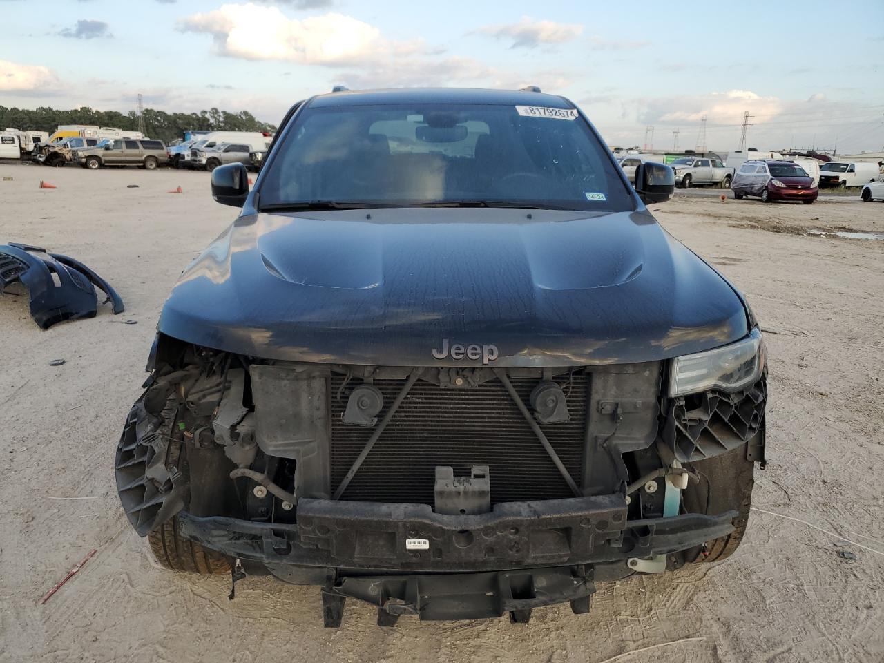 2020 Jeep Grand Cherokee VIN 1C4RJEBG4LC219428 Copart auction photo, side / front end damage thumbnail 5