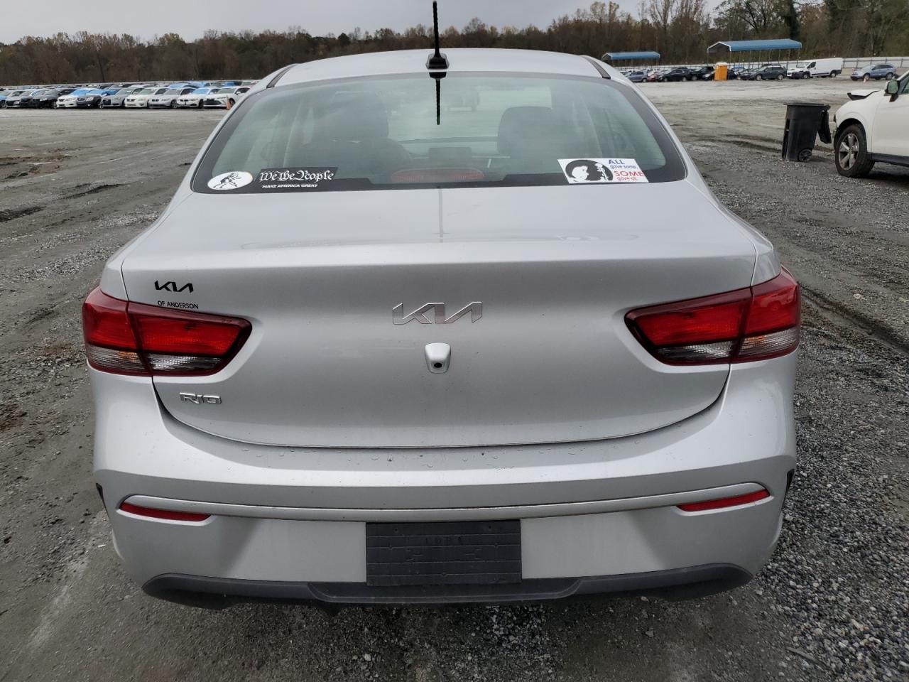2022 KIA Rio VIN 3KPA24ADXNE477394 Copart auction photo, front end damage thumbnail 6