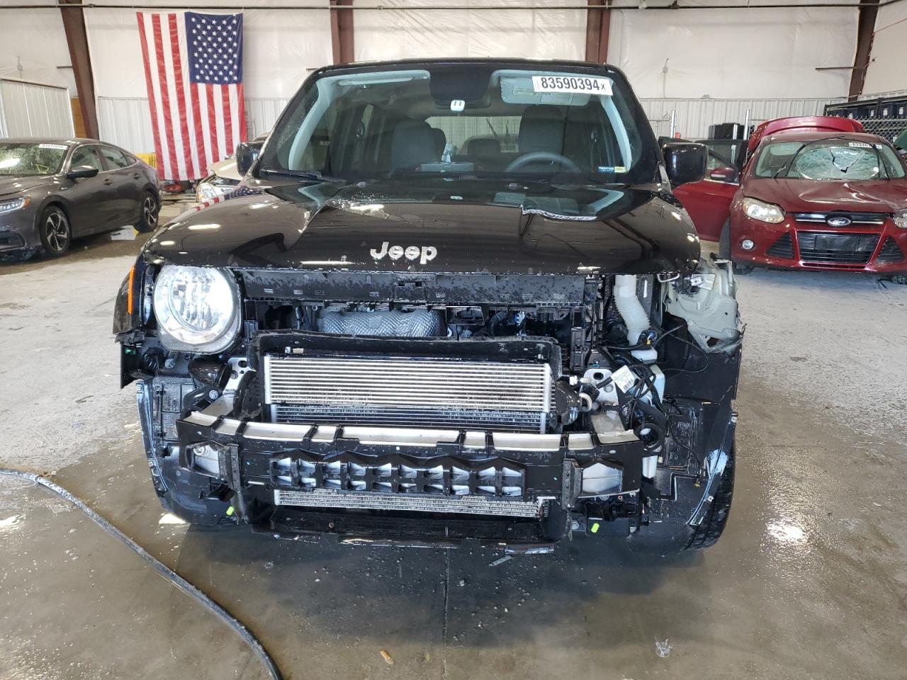 2020 Jeep Renegade VIN ZACNJBAB5LPM11016 Copart auction photo, front end / side damage thumbnail 5