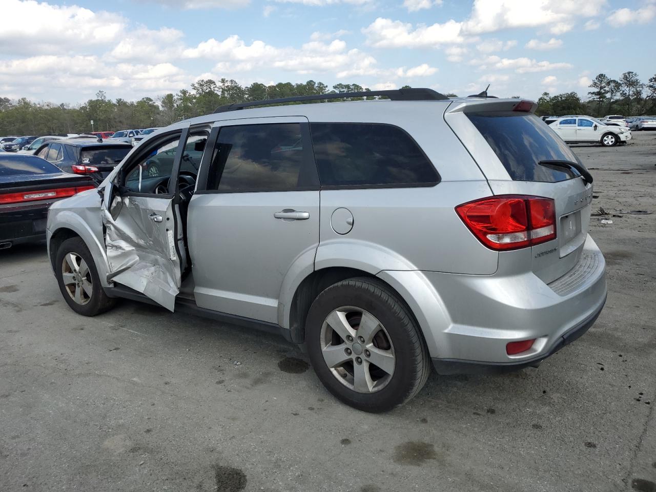 2012 Dodge Journey VIN 3C4PDCBG7CT143677 Copart auction photo, side damage thumbnail 2