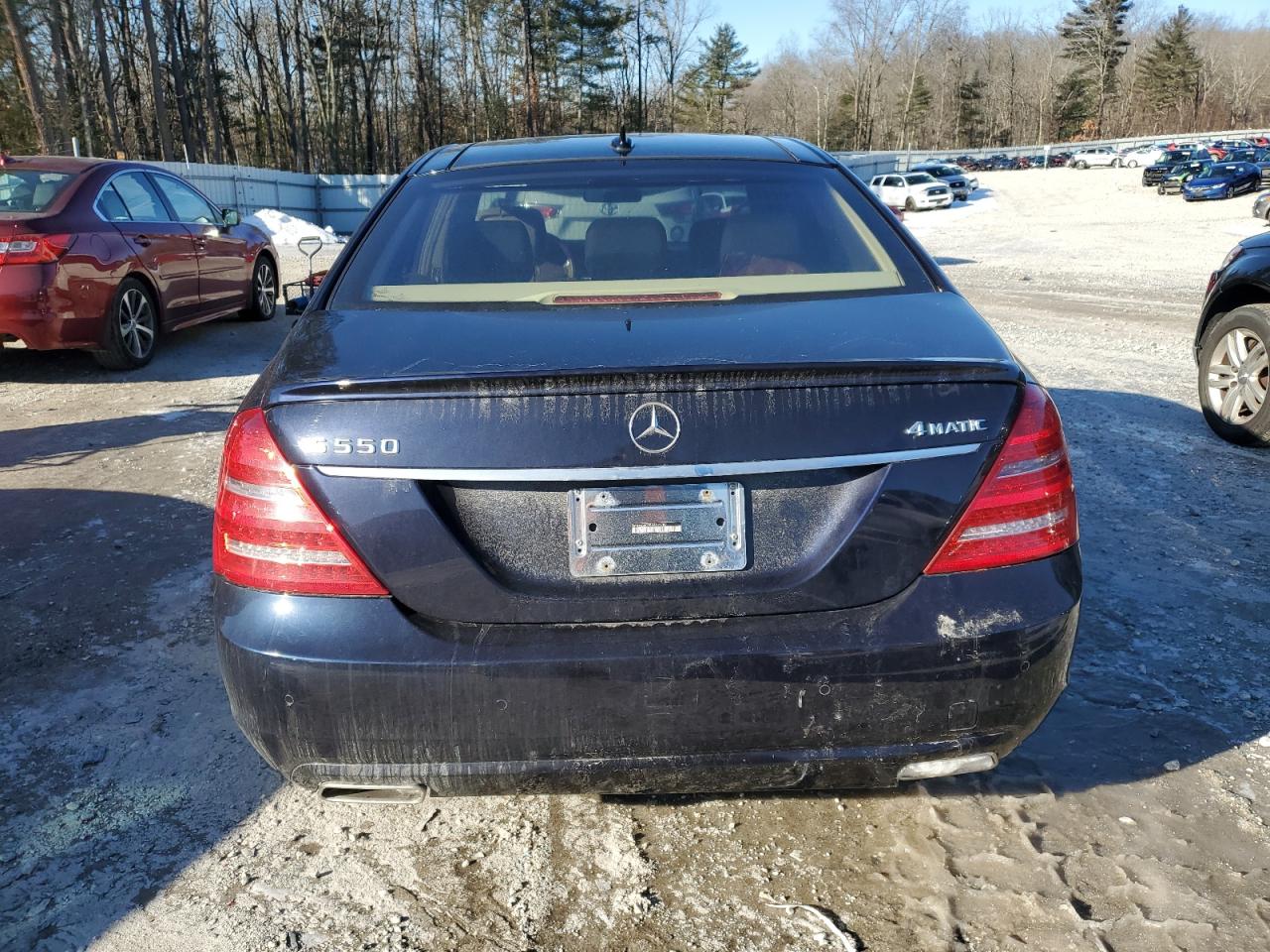 2010 Mercedes-Benz S-klasse VIN WDDNG8GB5AA312789 Copart auction photo, side / rear end damage thumbnail 6