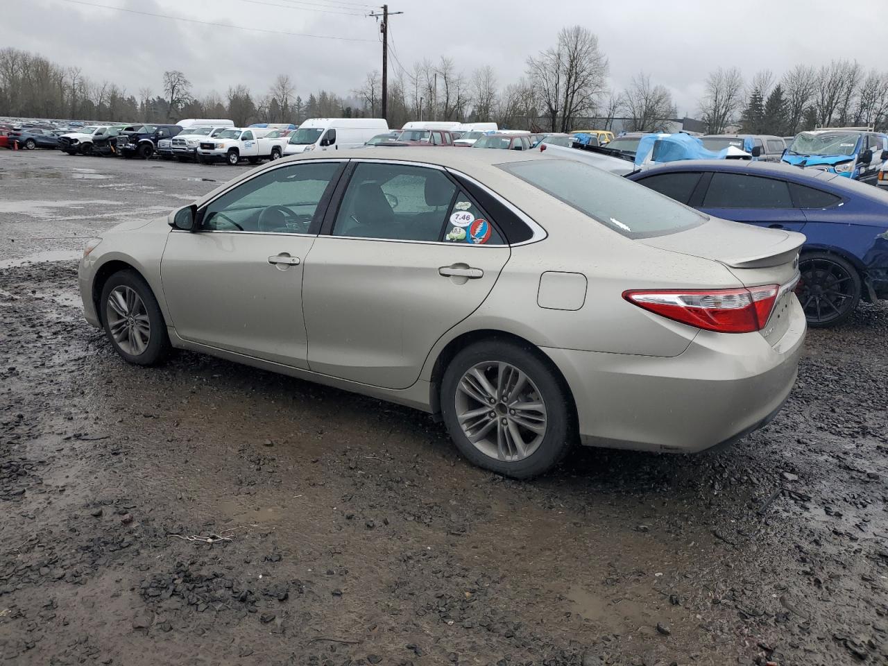 2015 Toyota Camry VIN 4T1BF1FK8FU920347 Copart auction photo, mechanical damage thumbnail 2