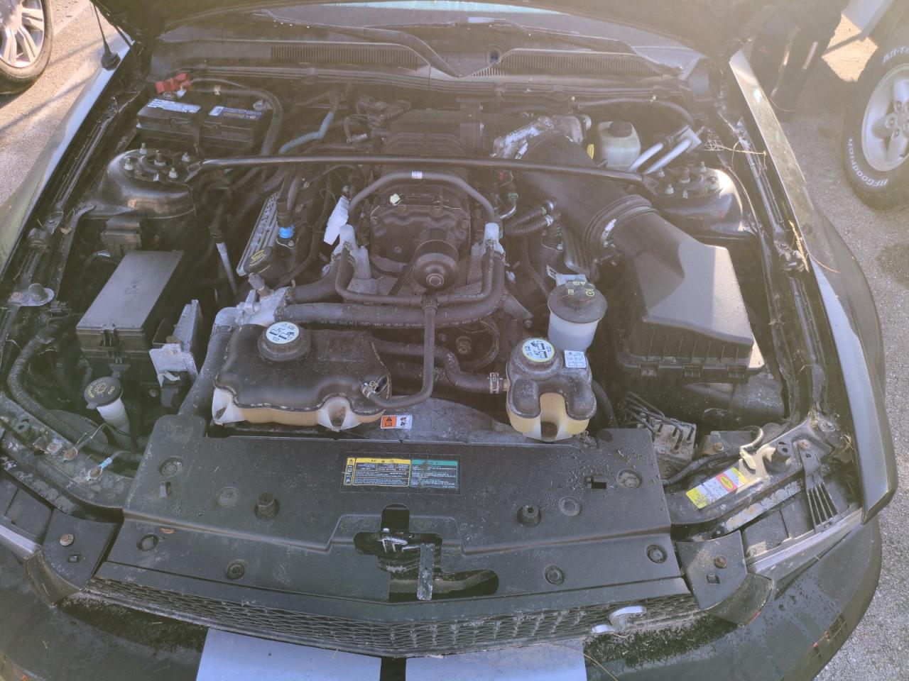 2007 Ford Mustang VIN 1ZVHT88S975325819 Copart auction photo, water/flood damage thumbnail 11