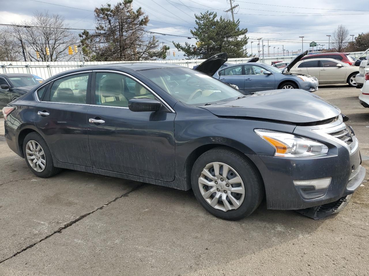 2014 Nissan Altima VIN 1N4AL3AP8EN387986 Copart auction photo, front end / undercarriage damage thumbnail 4