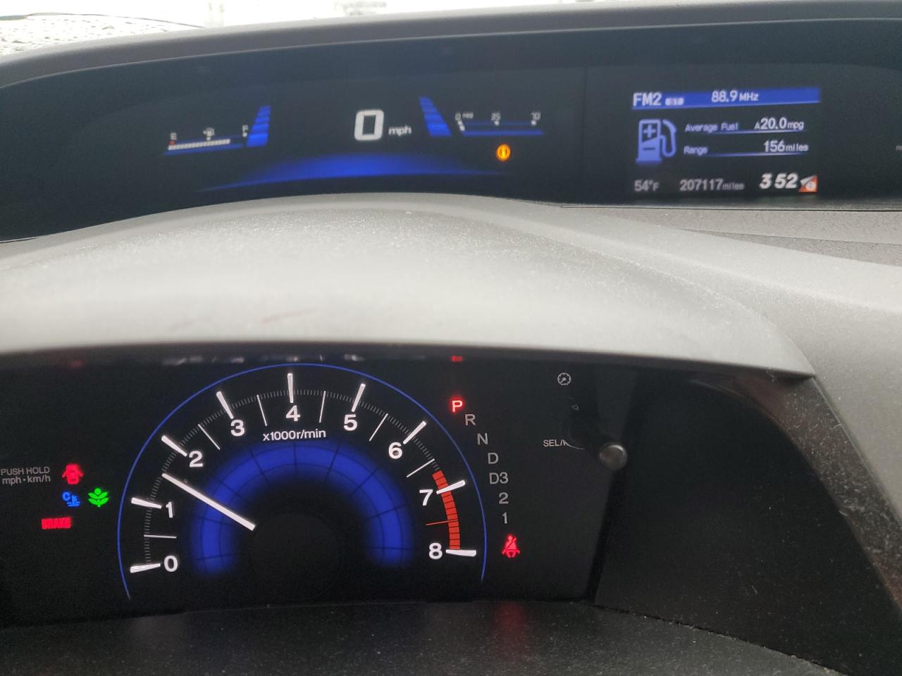 2012 Honda Civic VIN 19XFB2F96CE331859 Copart auction photo, rear end damage thumbnail 9