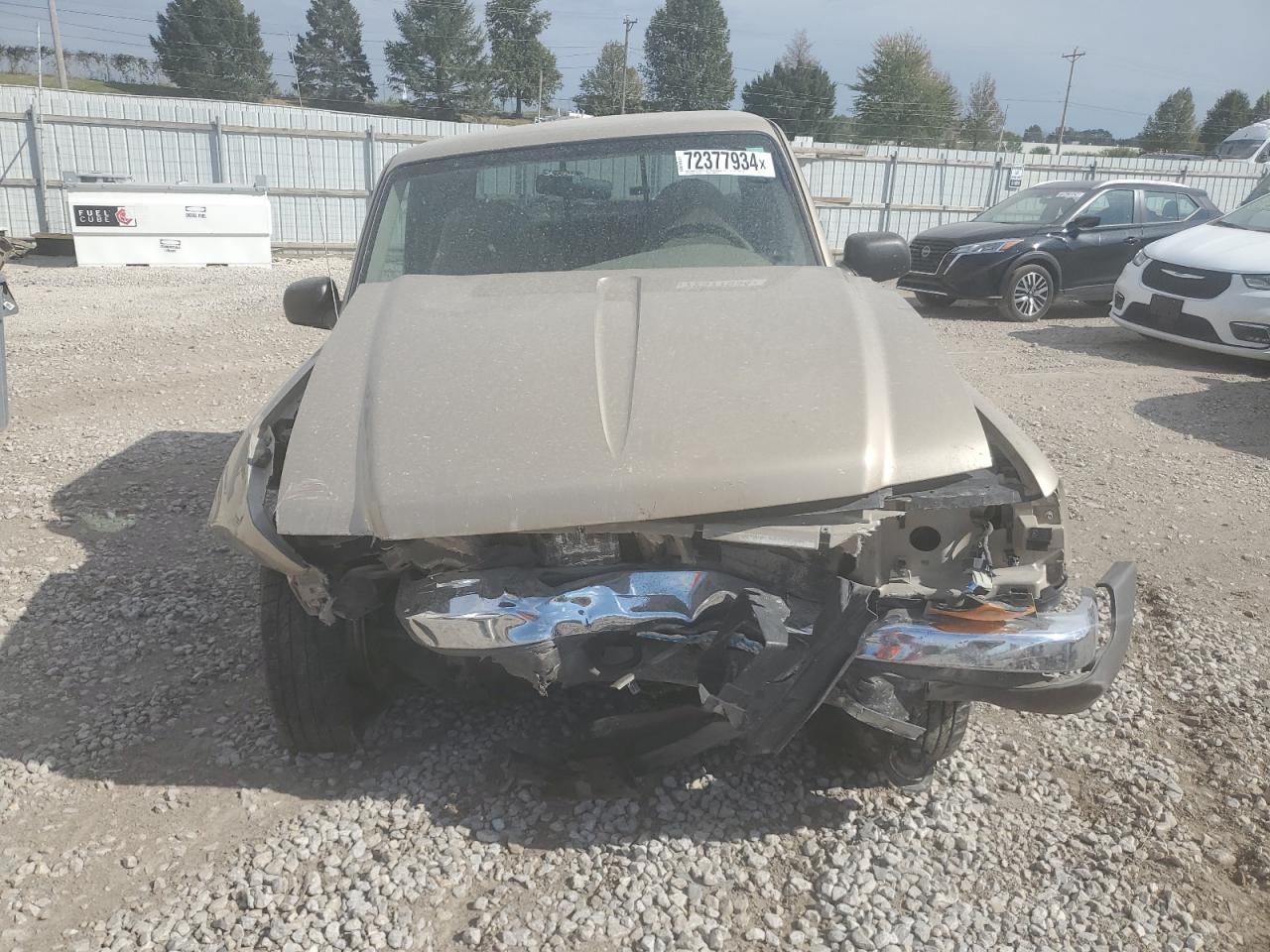 2001 Ford Ranger VIN 1FTZR15E81PB31886 Copart auction photo, front end / undercarriage damage thumbnail 5