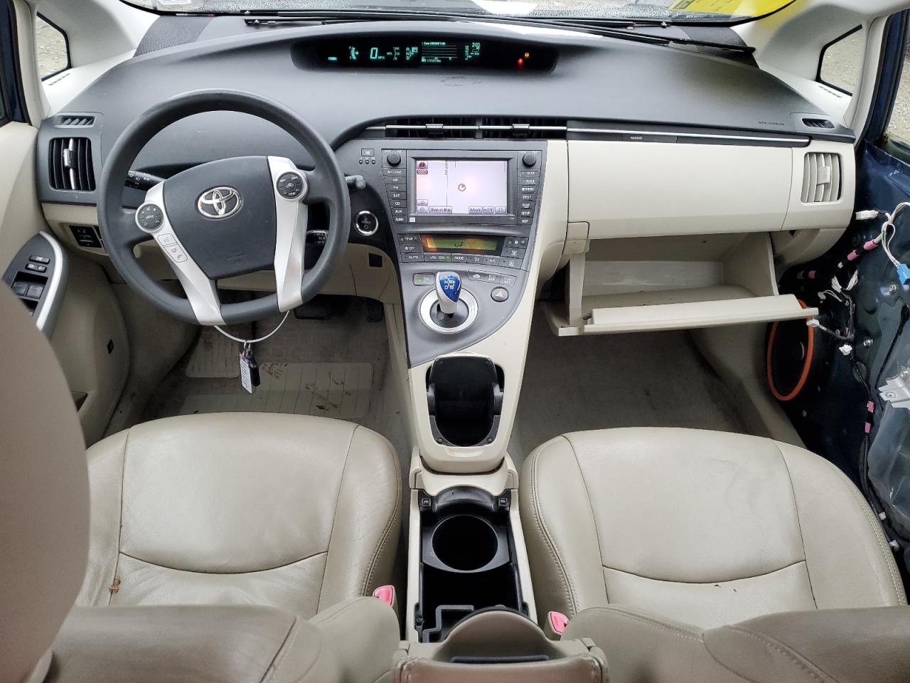 2010 Toyota Prius VIN JTDKN3DU2A5120783 Copart auction photo, all over damage thumbnail 8