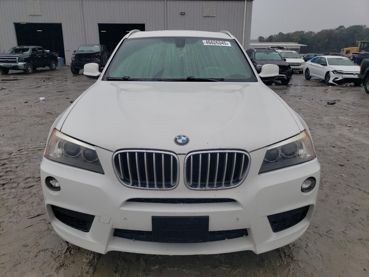 2013 BMW X3 VIN 5UXWX7C57DL978598 Copart auction photo, water/flood damage thumbnail 5