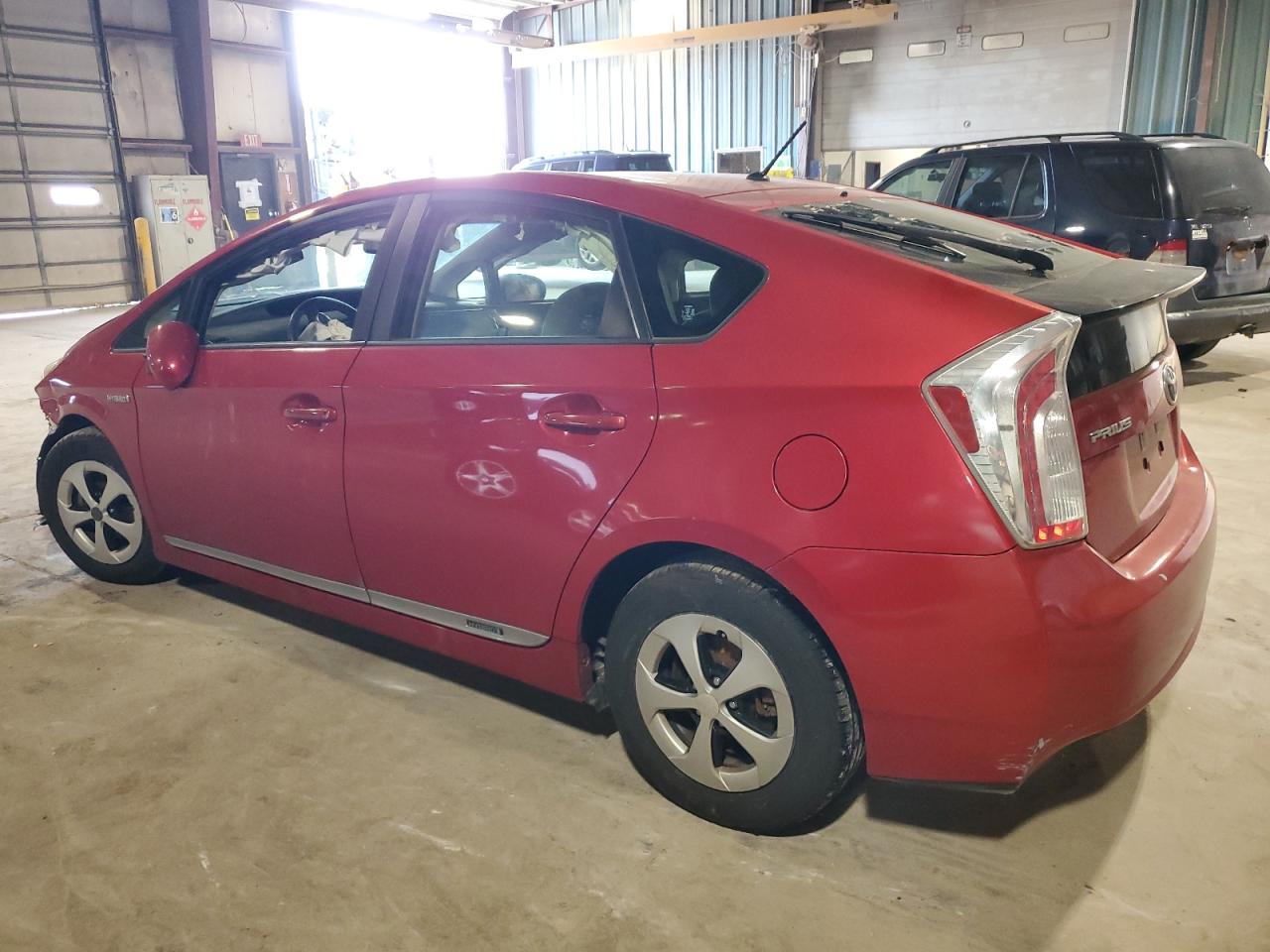 2014 Toyota Prius VIN JTDKN3DU5E0372319 Copart auction photo, front end / minor dent/scratches damage thumbnail 2
