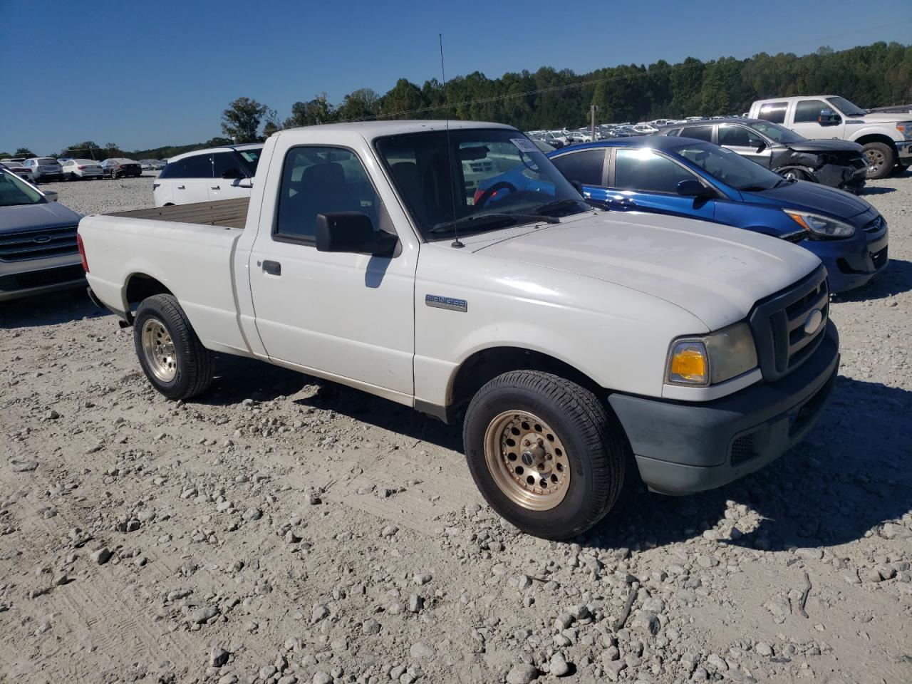 2006 Ford Ranger VIN 1FTYR10D16PA50715 Copart auction photo, mechanical damage thumbnail 4