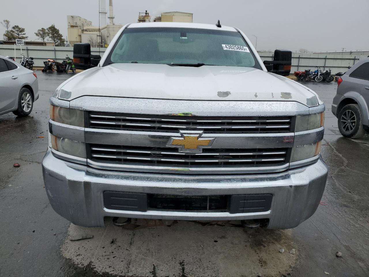 2015 Chevrolet Silverado VIN 1GC1KUEG6FF547842 Copart auction photo, side / rear end damage thumbnail 5