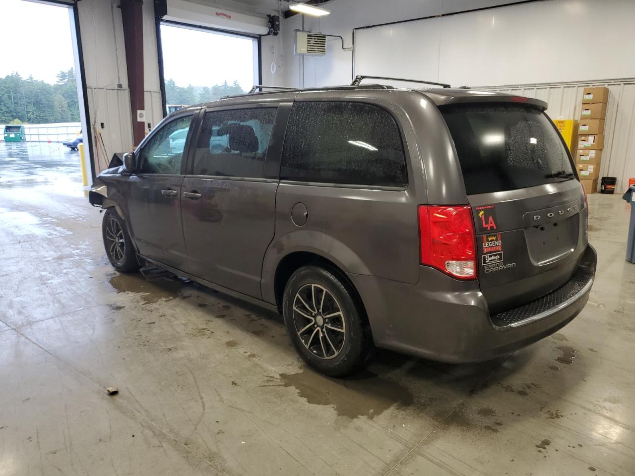 2018 Dodge Caravan VIN 2C4RDGEG2JR250518 Copart auction photo, front end damage thumbnail 2