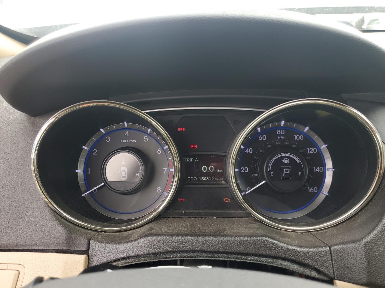 2013 Hyundai Sonata VIN 5NPEB4AC3DH678170 Copart auction photo, vandalism damage thumbnail 9