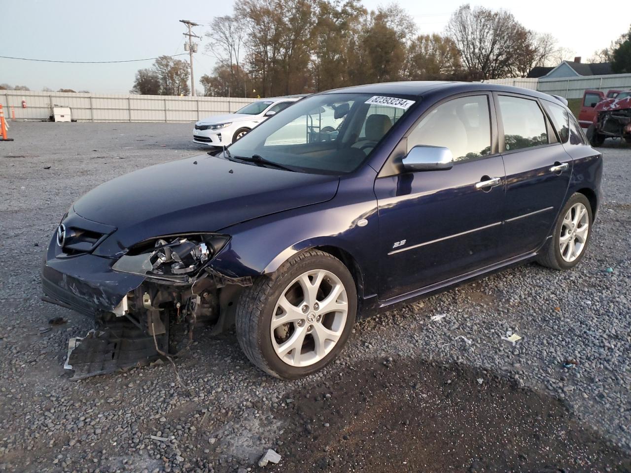 2008 Mazda 3 VIN JM1BK343181173427