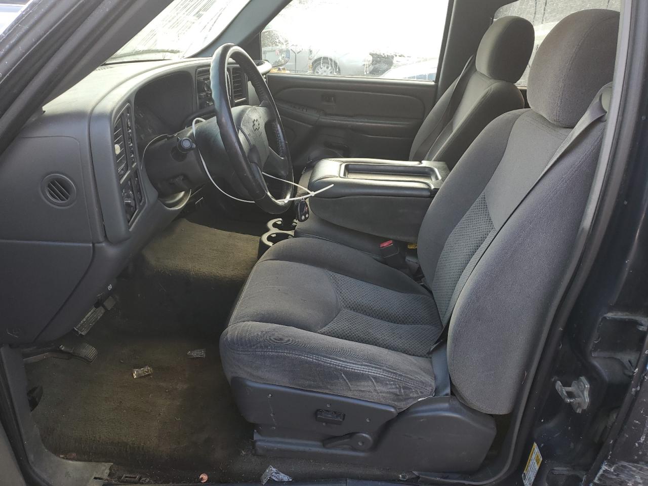 2006 Chevrolet Silverado VIN 1GCGK13UX6F241096 Copart auction photo, side damage thumbnail 7
