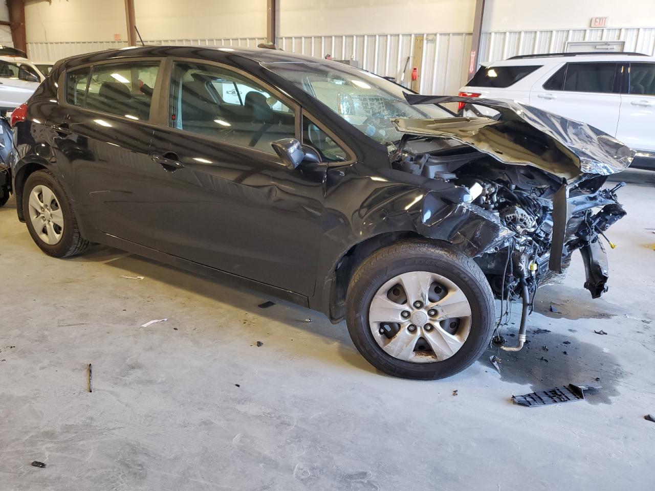 2018 KIA Forte VIN KNAFK5A85J5773103 Copart auction photo, front end damage thumbnail 4
