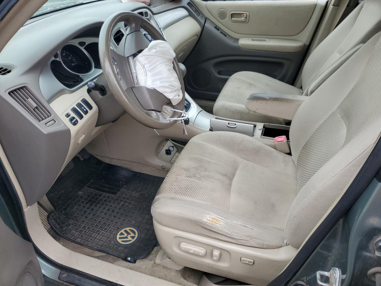 2004 Toyota Highlander VIN JTEDP21A340006036 Copart auction photo, front end damage thumbnail 7