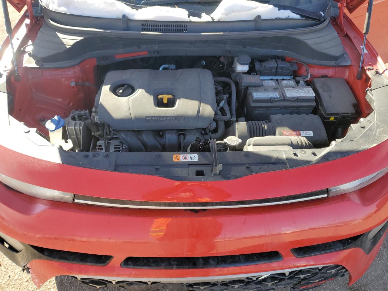 2020 KIA Soul VIN KNDJ63AU5L7081661 Copart auction photo, front end damage thumbnail 13