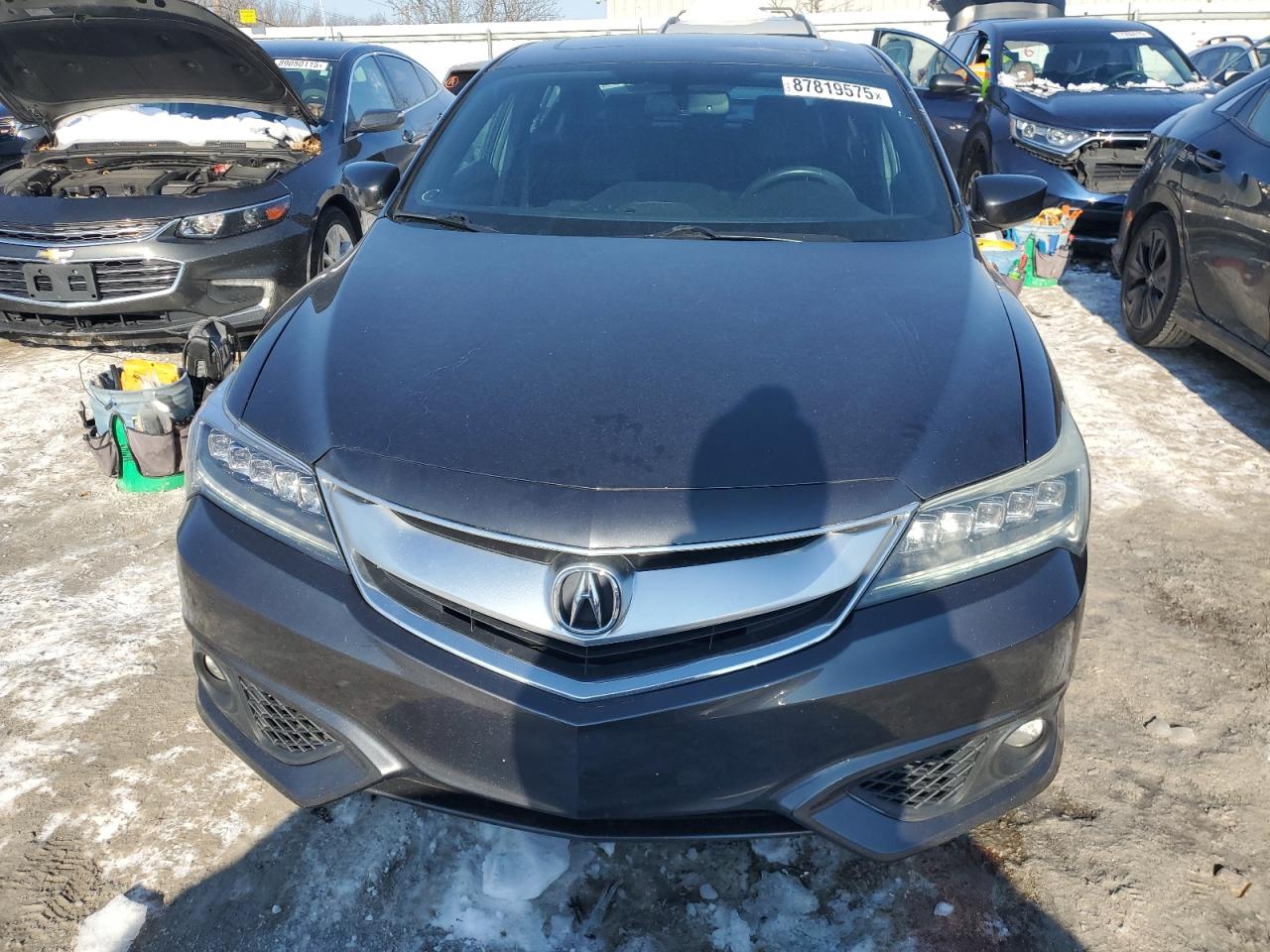 2016 Acura ILX VIN 19UDE2F82GA014550 Copart auction photo, rear end damage thumbnail 5