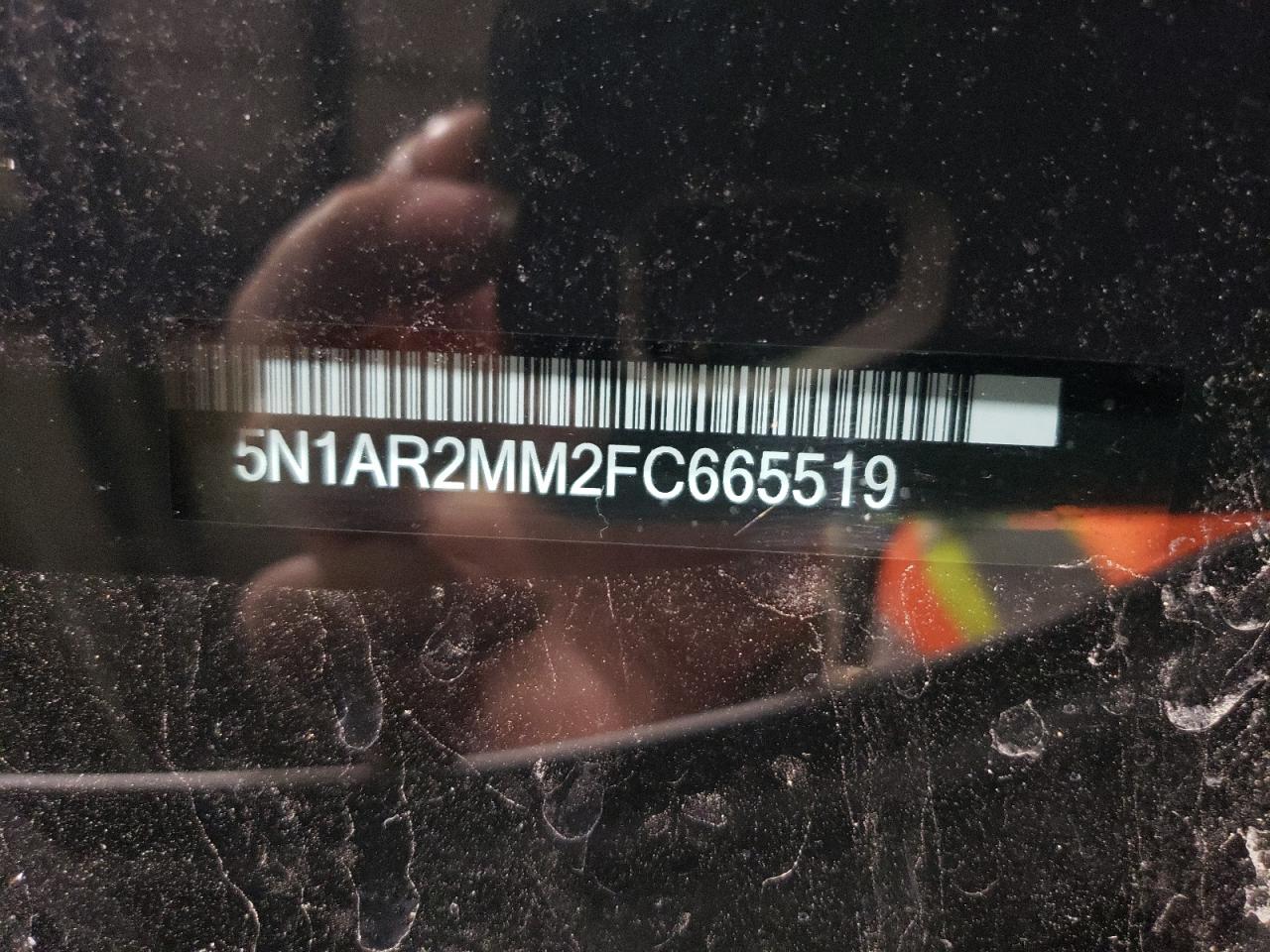 2015 Nissan Pathfinder VIN 5N1AR2MM2FC665519 Copart auction photo, all over / side damage thumbnail 13